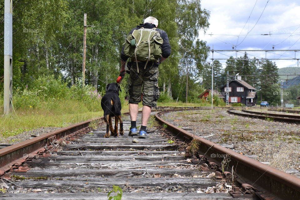 Railway Walking 