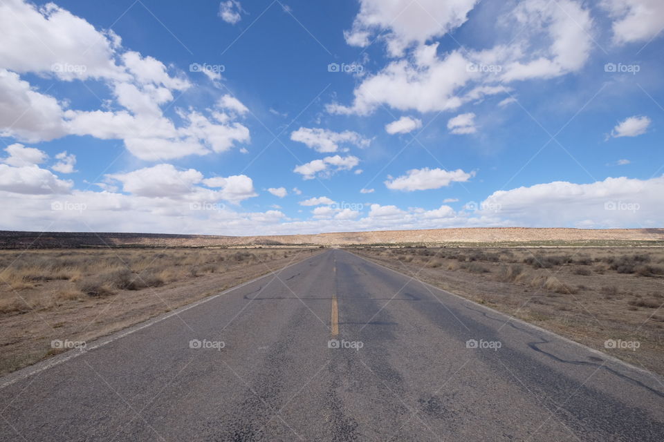 Road, No Person, Landscape, Desert, Sky