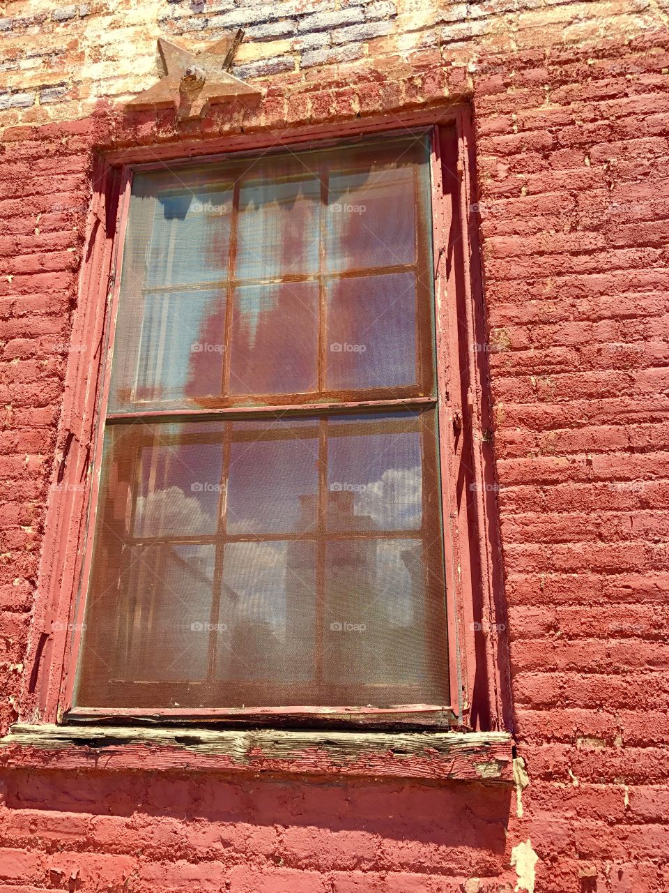 Old Window on Old Building