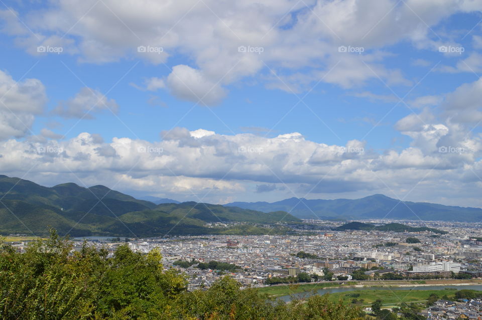 View On Kyoto Japan