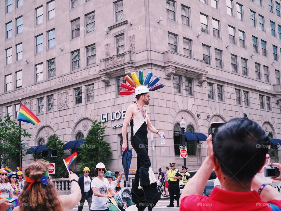 Pride Parade in Boston