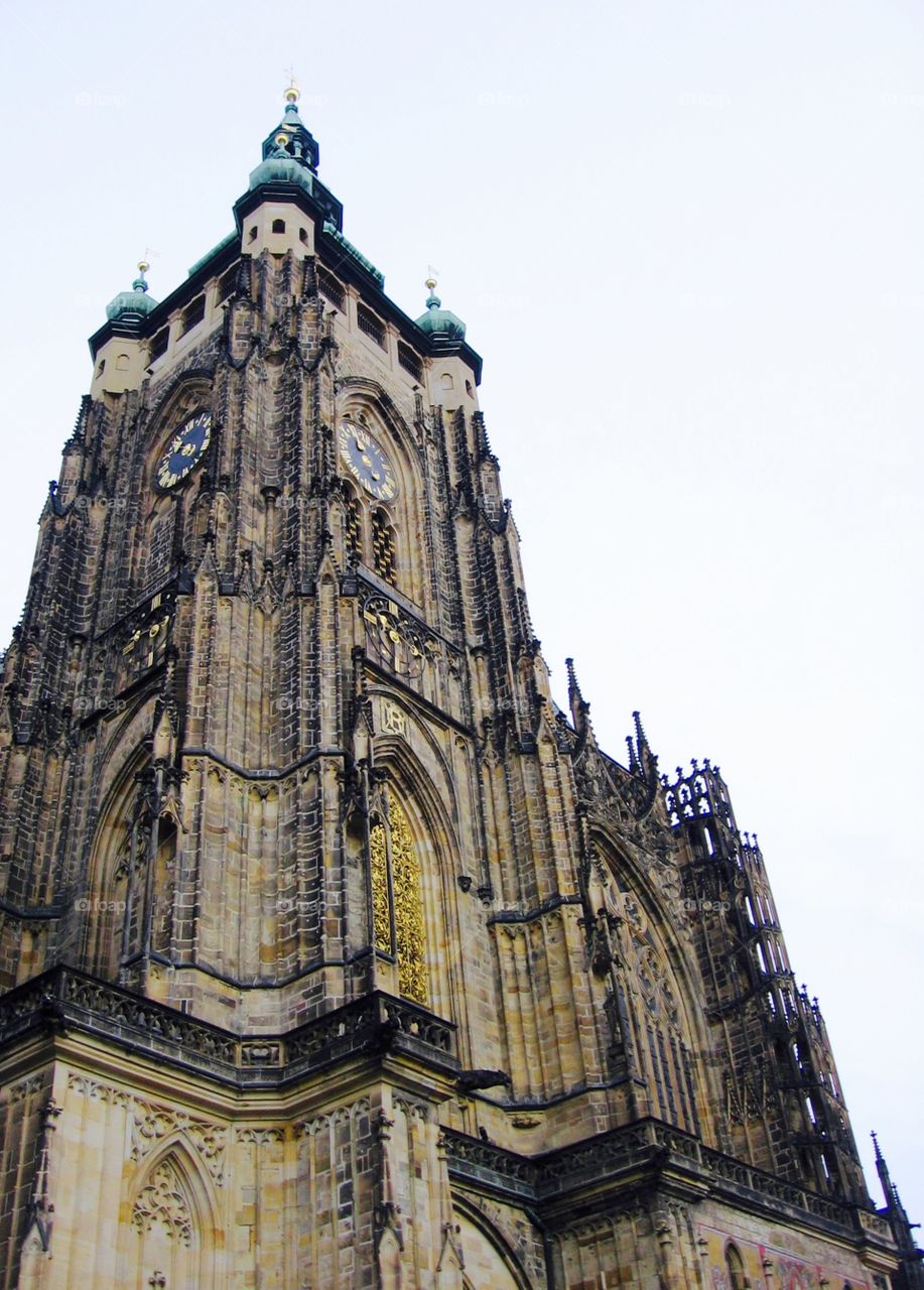 Prague. Steeple