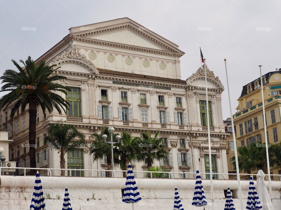 Opera house in Nice, France.