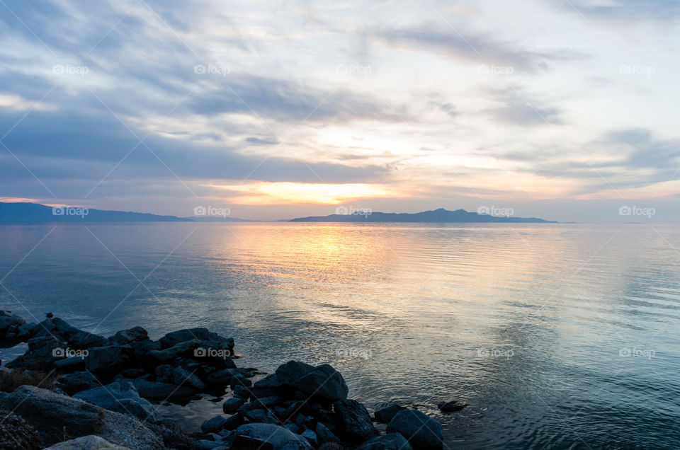 Sunset, Water, Dawn, Sea, Landscape