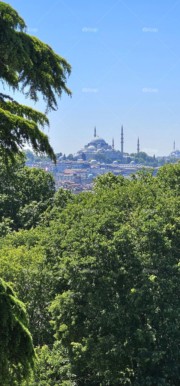 mosquée Soliman à Istanbul