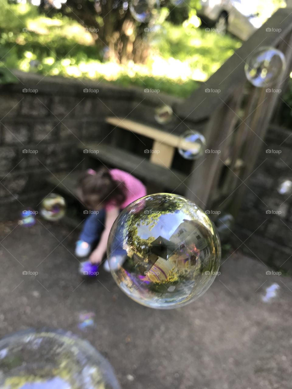 Bubble reflection 