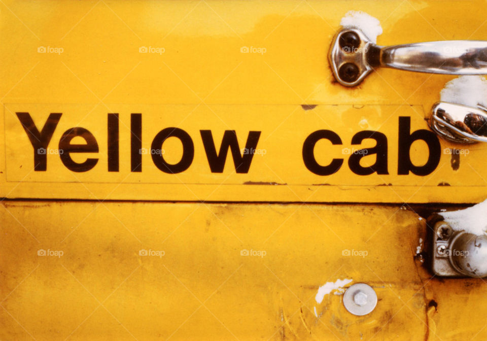 Old Yellow Cab