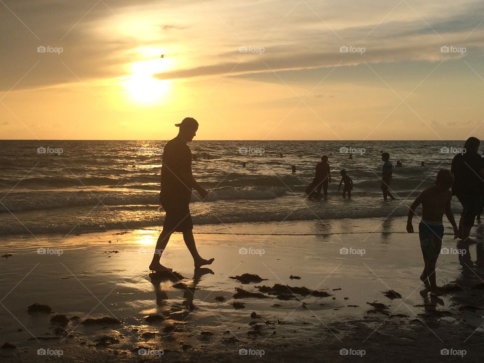 Walk on the beach