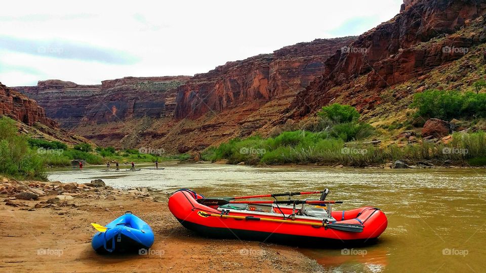 Rowing Down The River