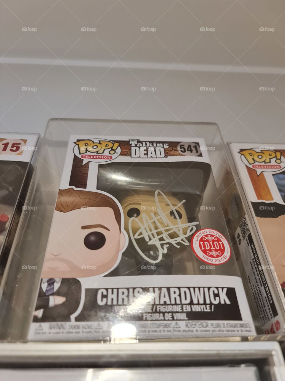 Pop! vinyl Funko The Talking dead about the Walking dead amazing " BAS certified " and sealed... only 100 of these produced!