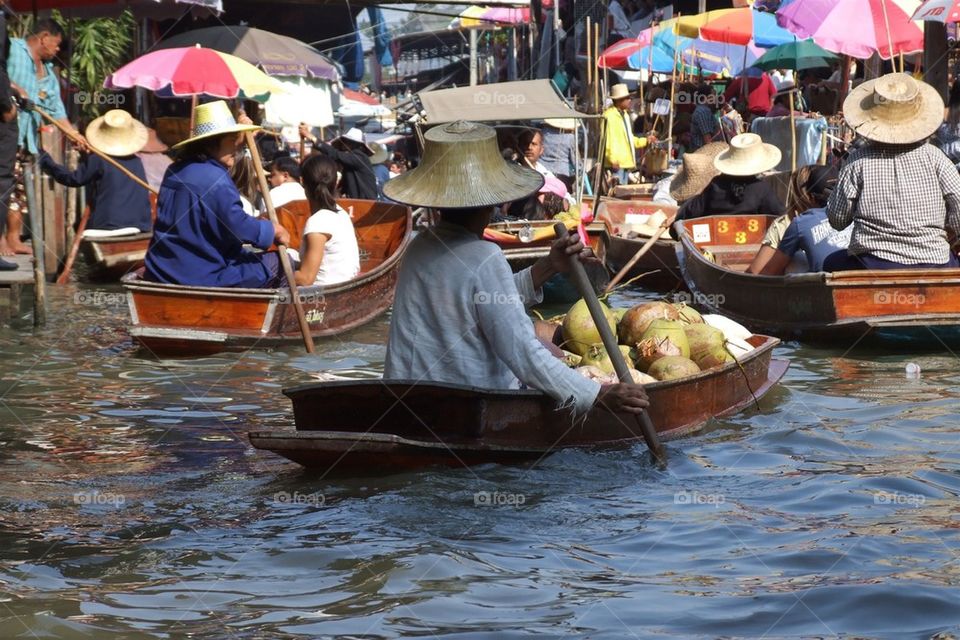 Floating market