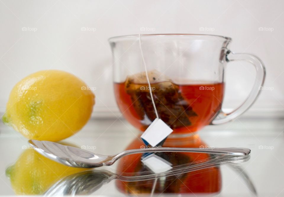 Tea with lemon