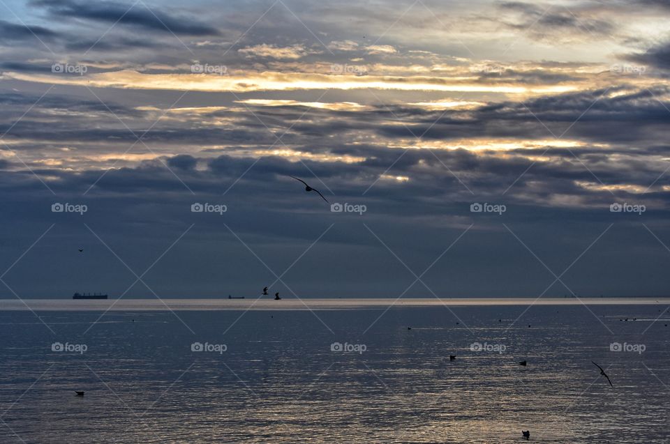 Water, Beach, Sea, Ocean, Sunset