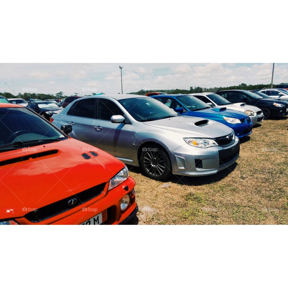 Subaru Family at the Car Meet