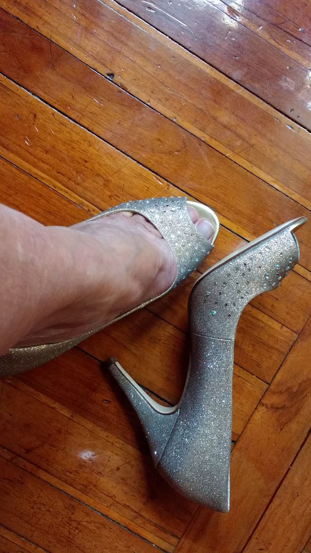 Sparkly shoes
