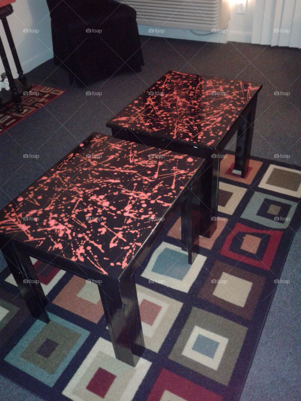 coffee tables. coffee tables I painted