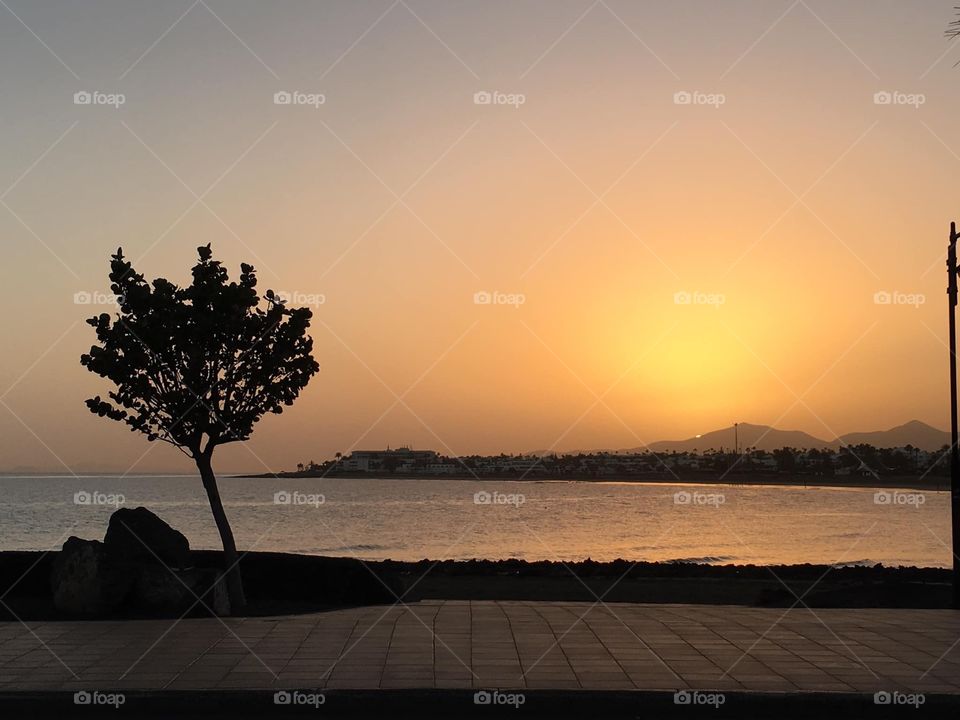 Sunset Lanzarote 