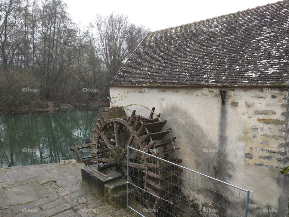 A water mill