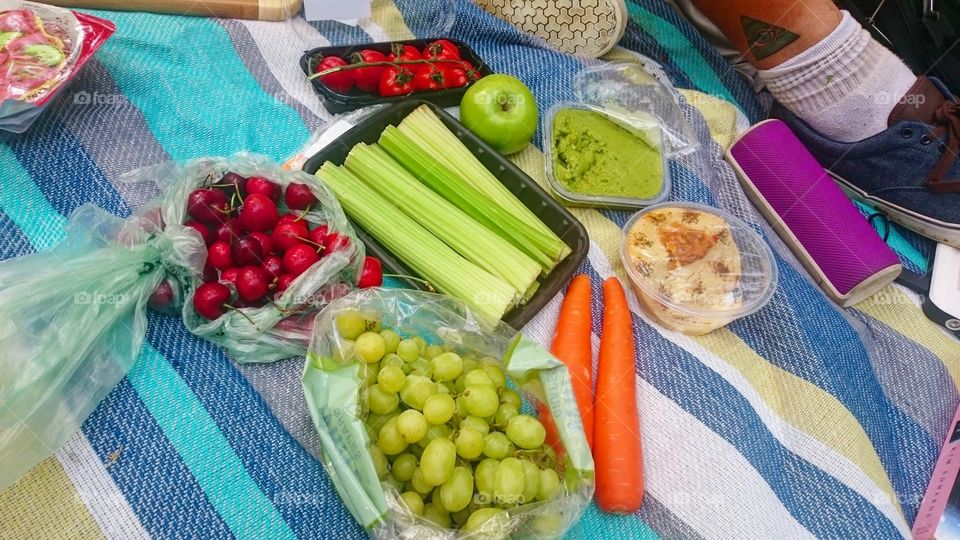 Healthy picnic