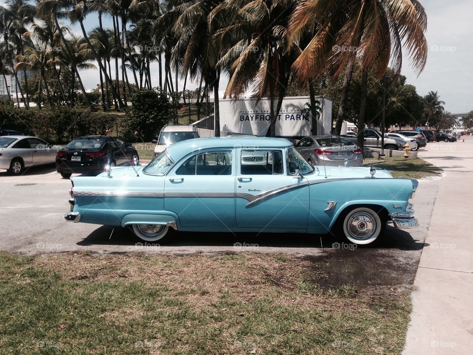 Miami, vintage cars