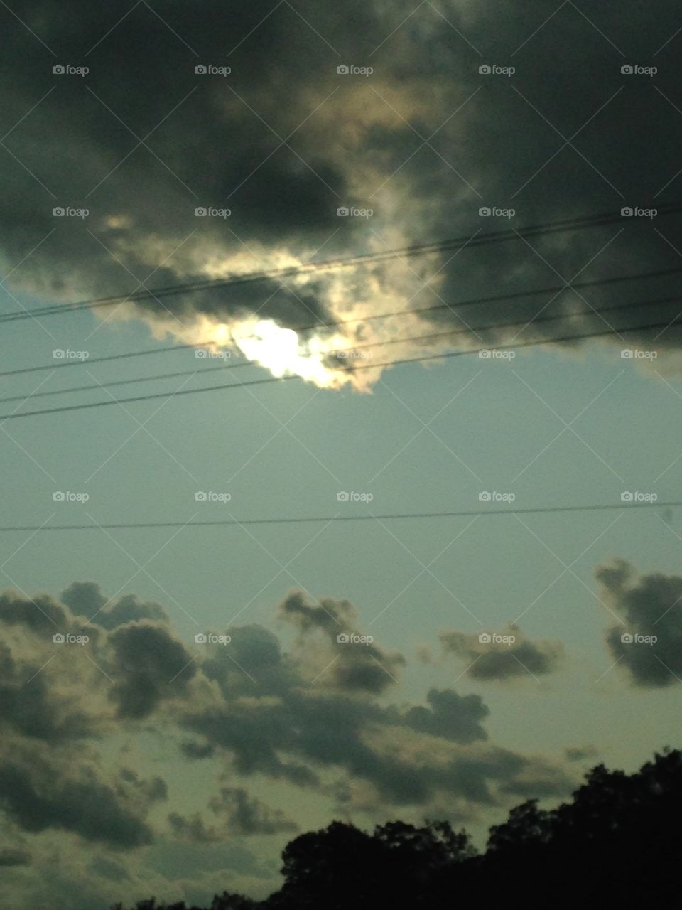 Clouds and sun