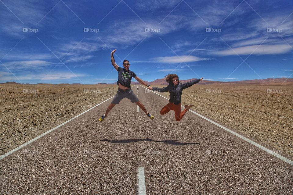 Desert, Sky, Landscape, Road, Freedom