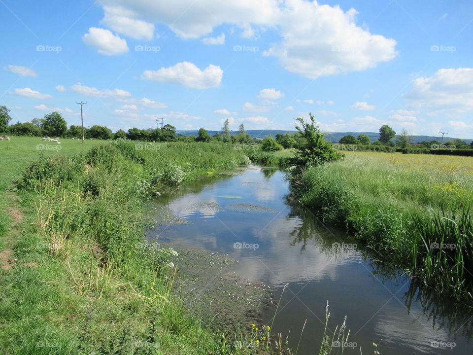 A riverside walk