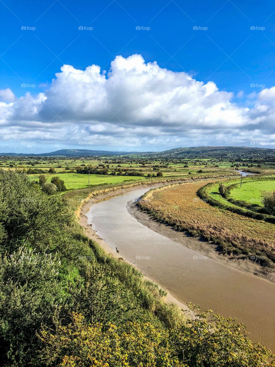 Landscape scenery in Ireland 