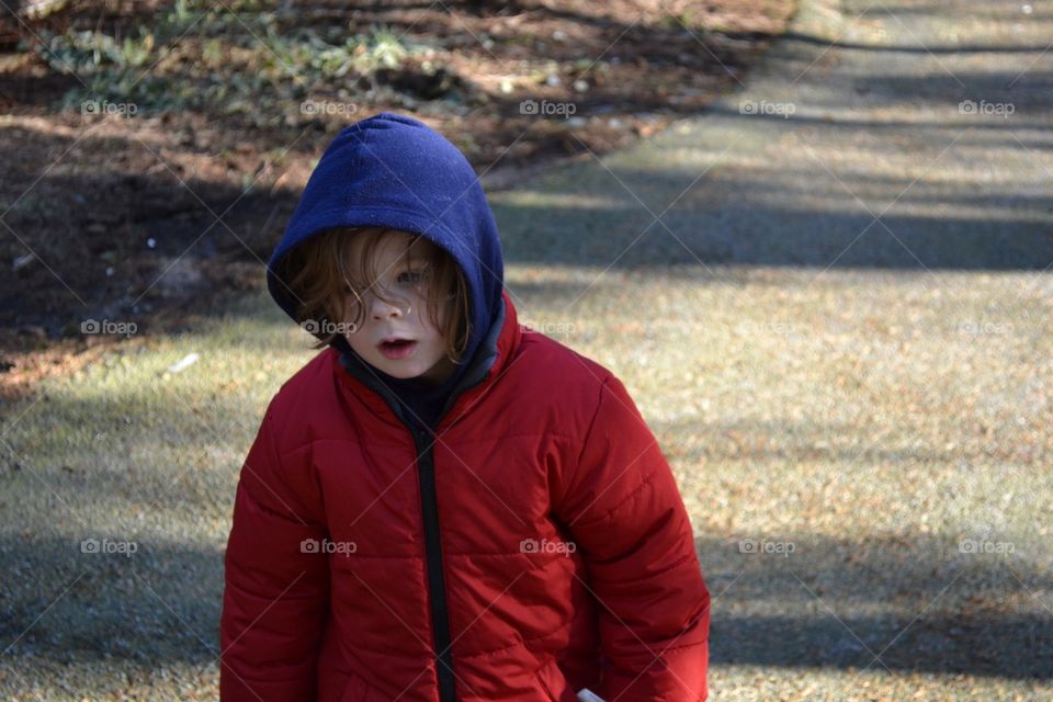 Boy
Playing outside in a beautiful spring day 