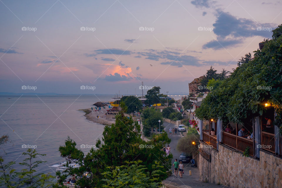 Seashore in Nessebar