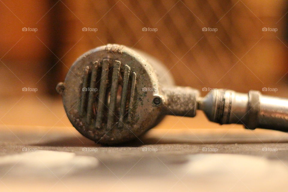 Old microphone 