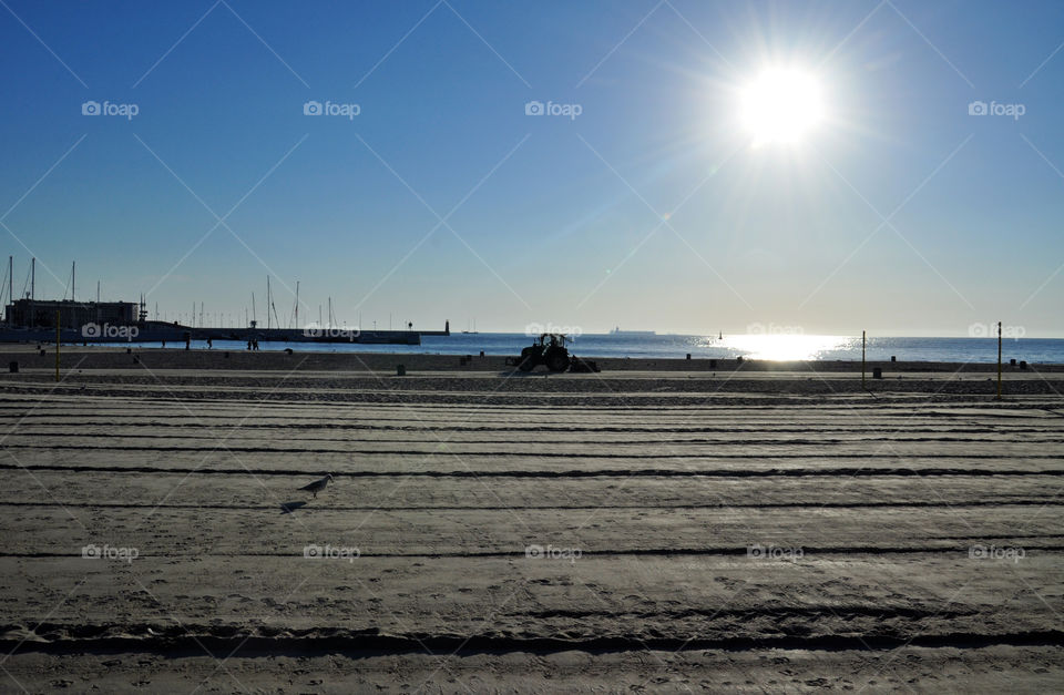 Sunset, Water, Beach, Sea, Sun