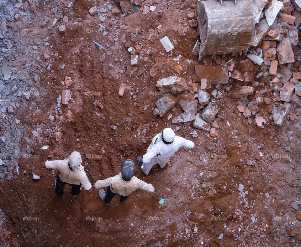 The three musketeers at work