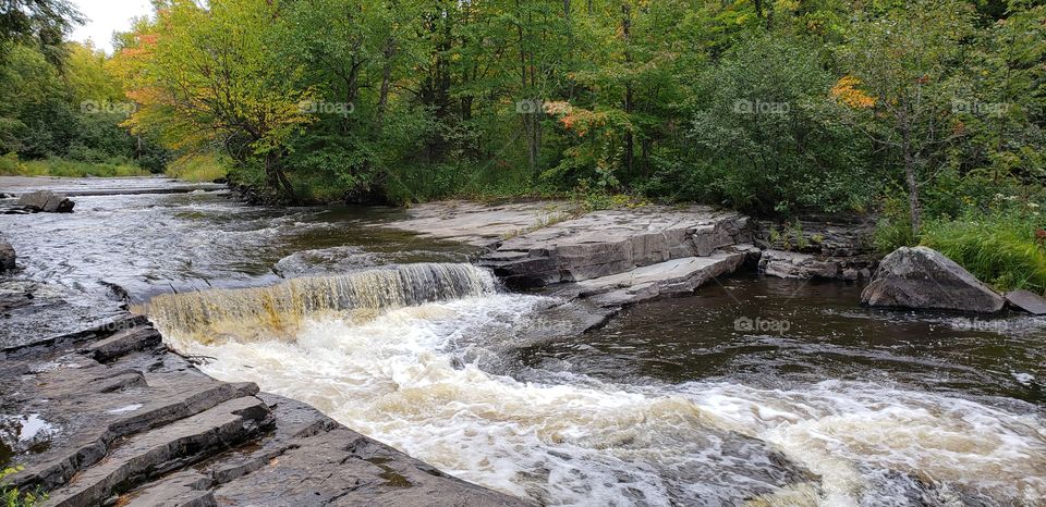 Sturgeon River Small Fall