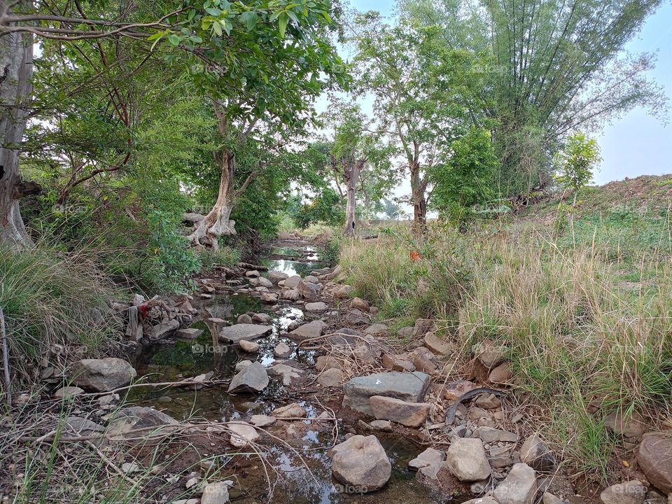 river this is unfresh  water flowing
unfresh looks of water of dirty river
