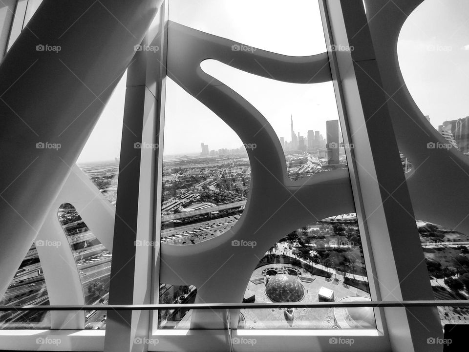 The Frame Inside , World's Largest Picture Frame, Dubai