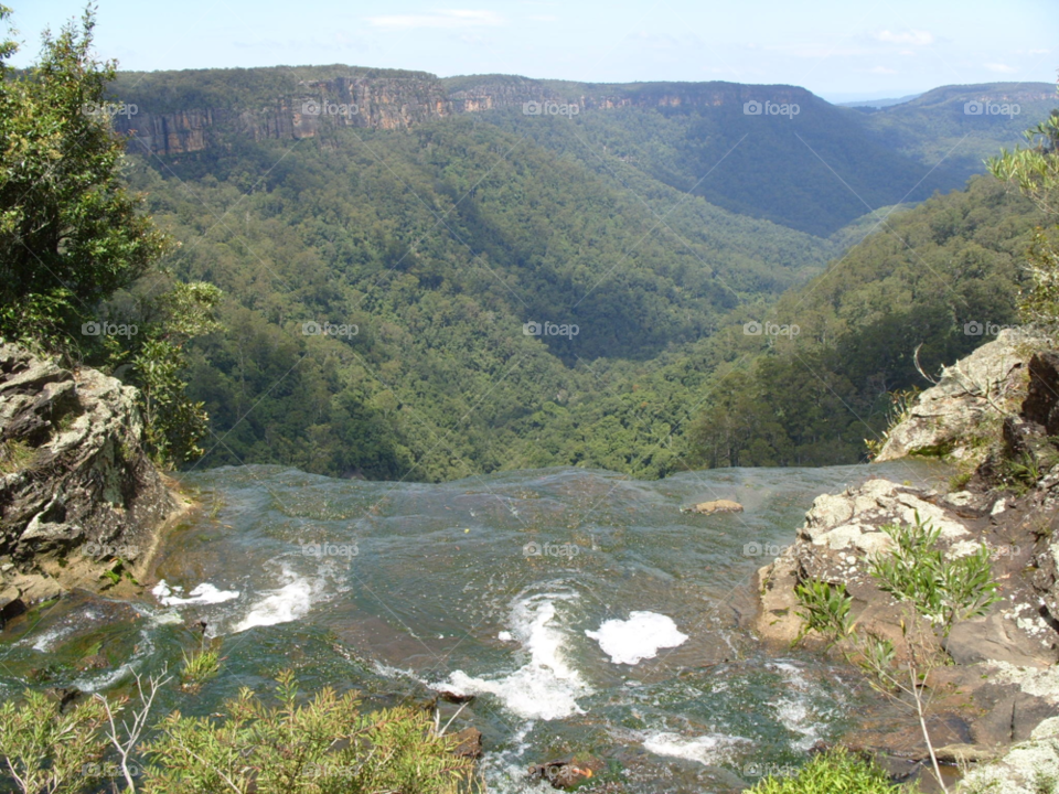 nsw australia nature waterfall free fall by colzi87