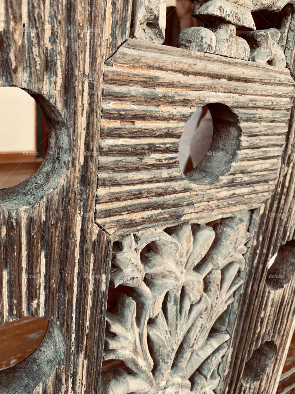 medieval wood carvings. Khan's Palace in Bakhchisarai