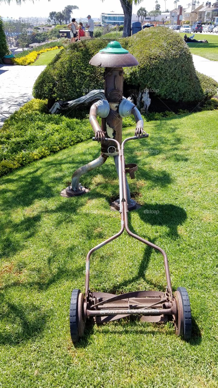 Lawn mower Pinocchio