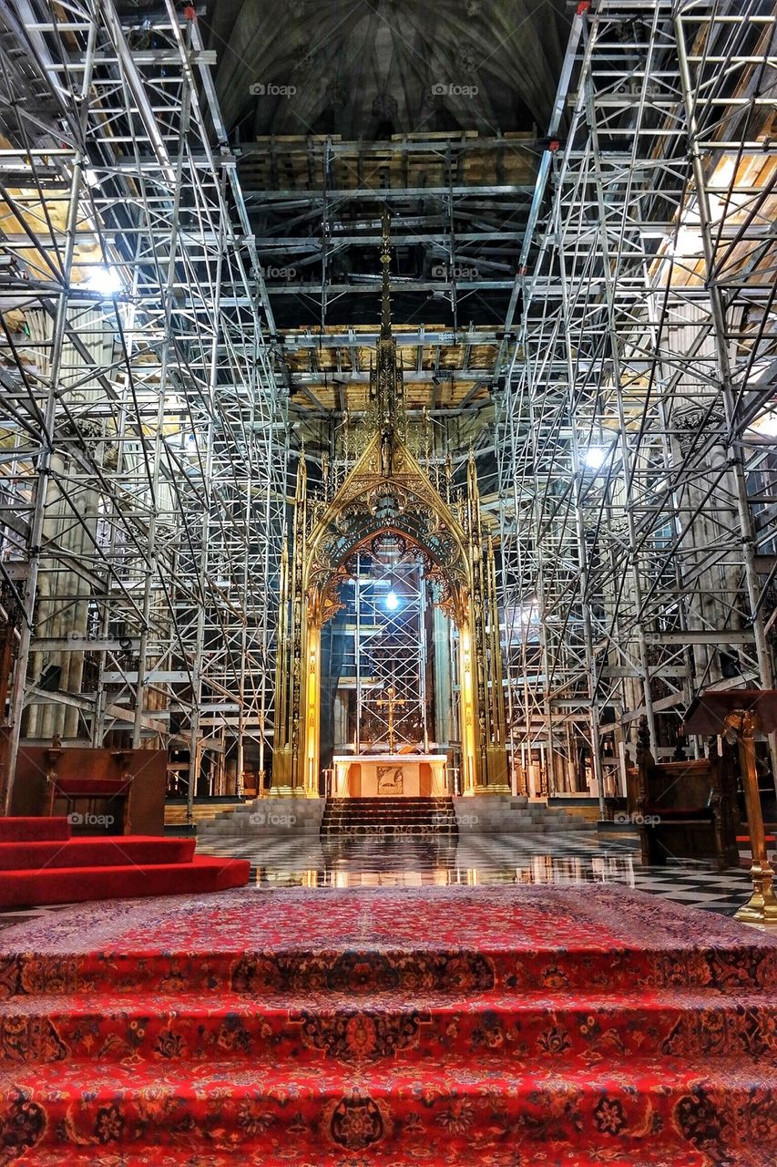 Renovating St Patricks cathedral
