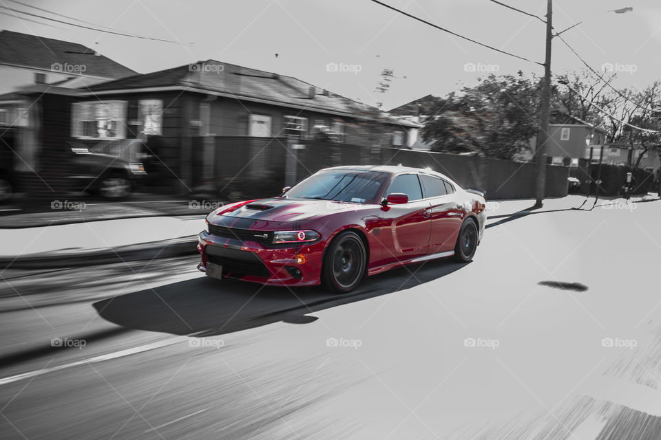 Red Beast Dodge Charger