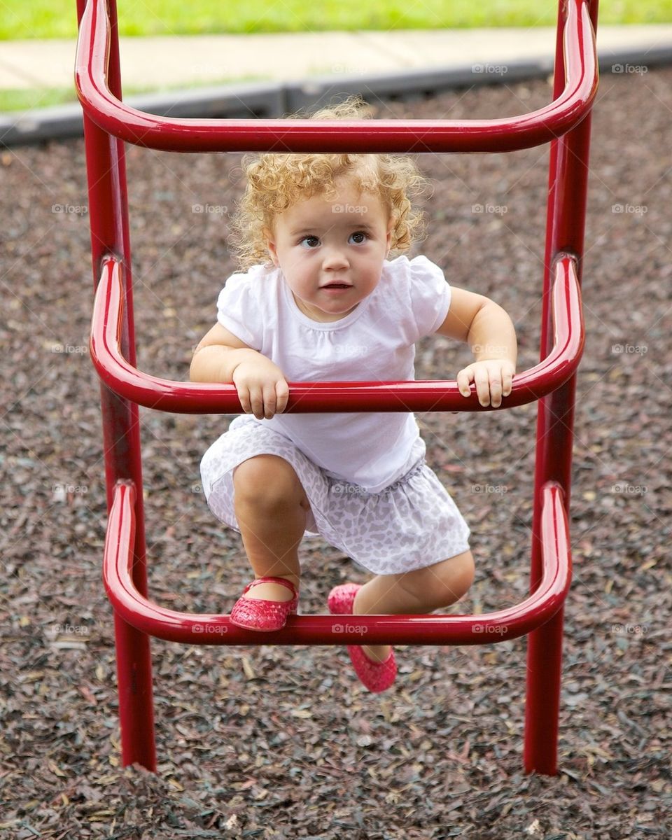 Small Girl, Big Ladder