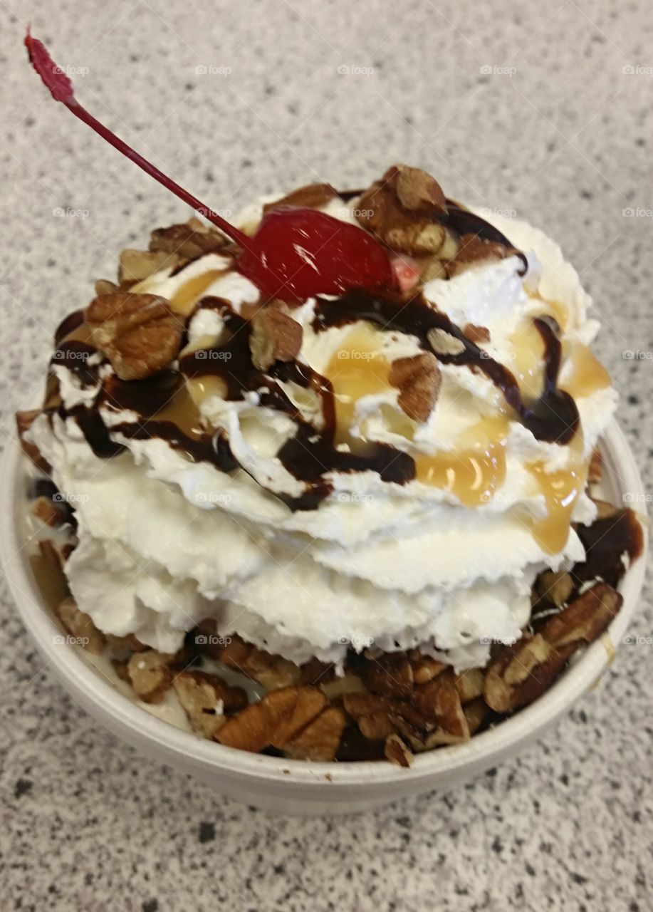 turtle sundae