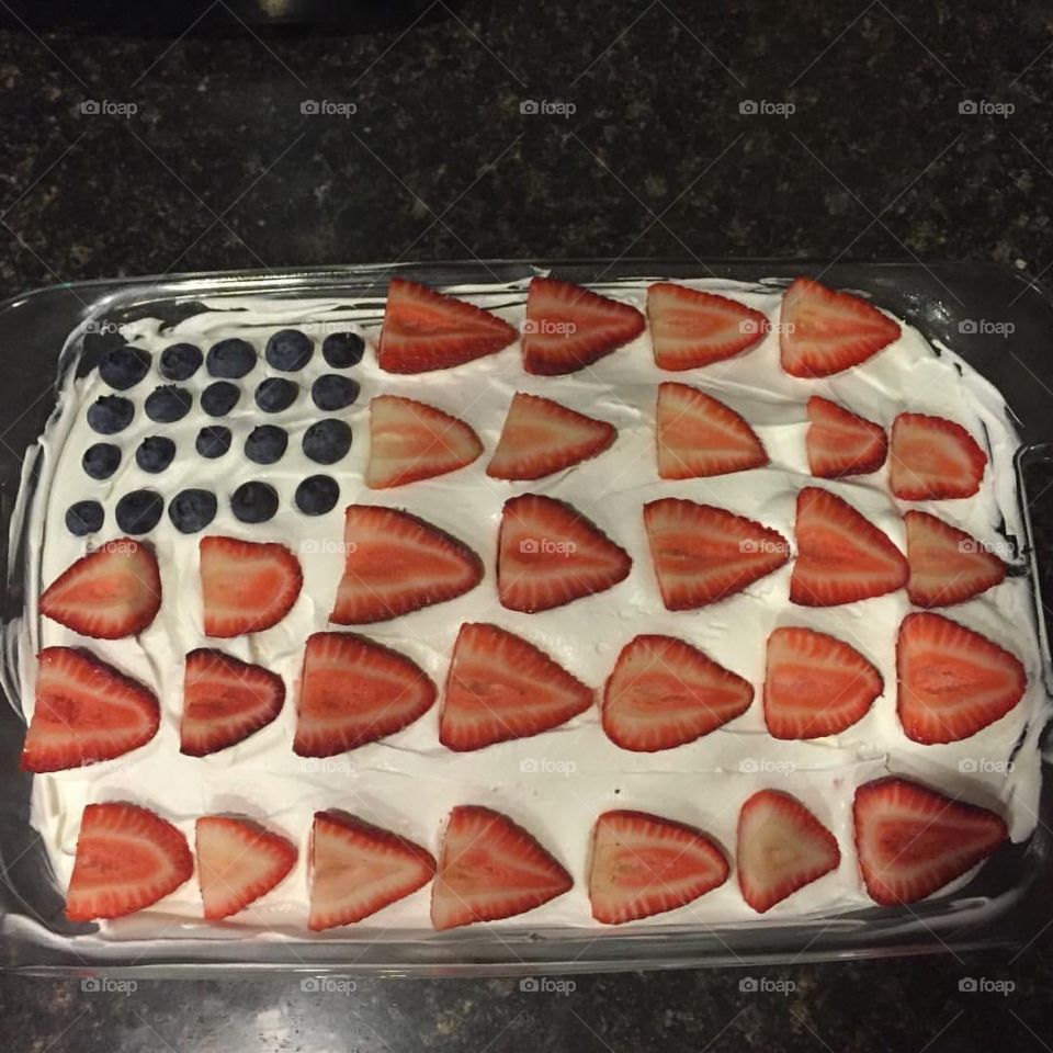 fourth of July cake