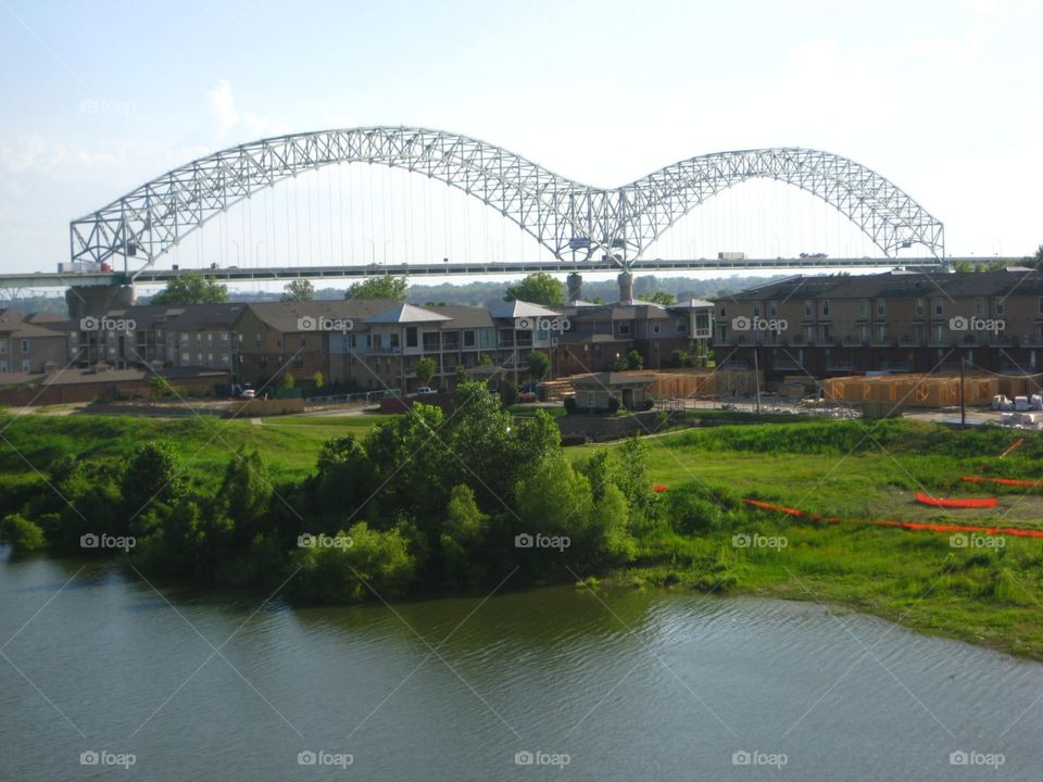 Bridge over Mississippi River at Memphis