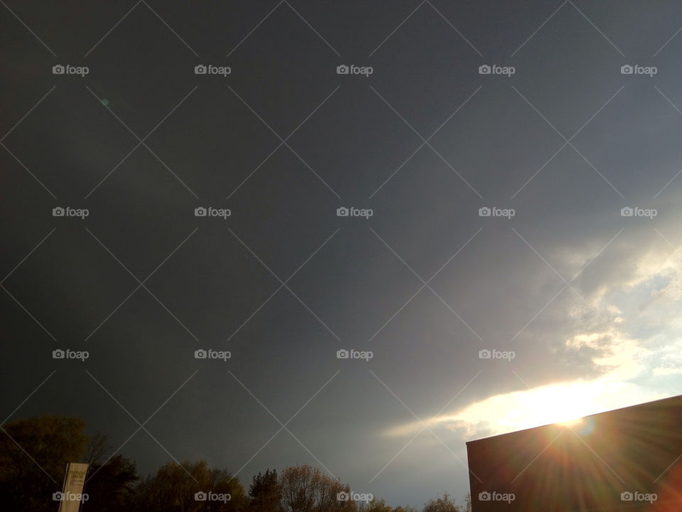 Calm before the storm.