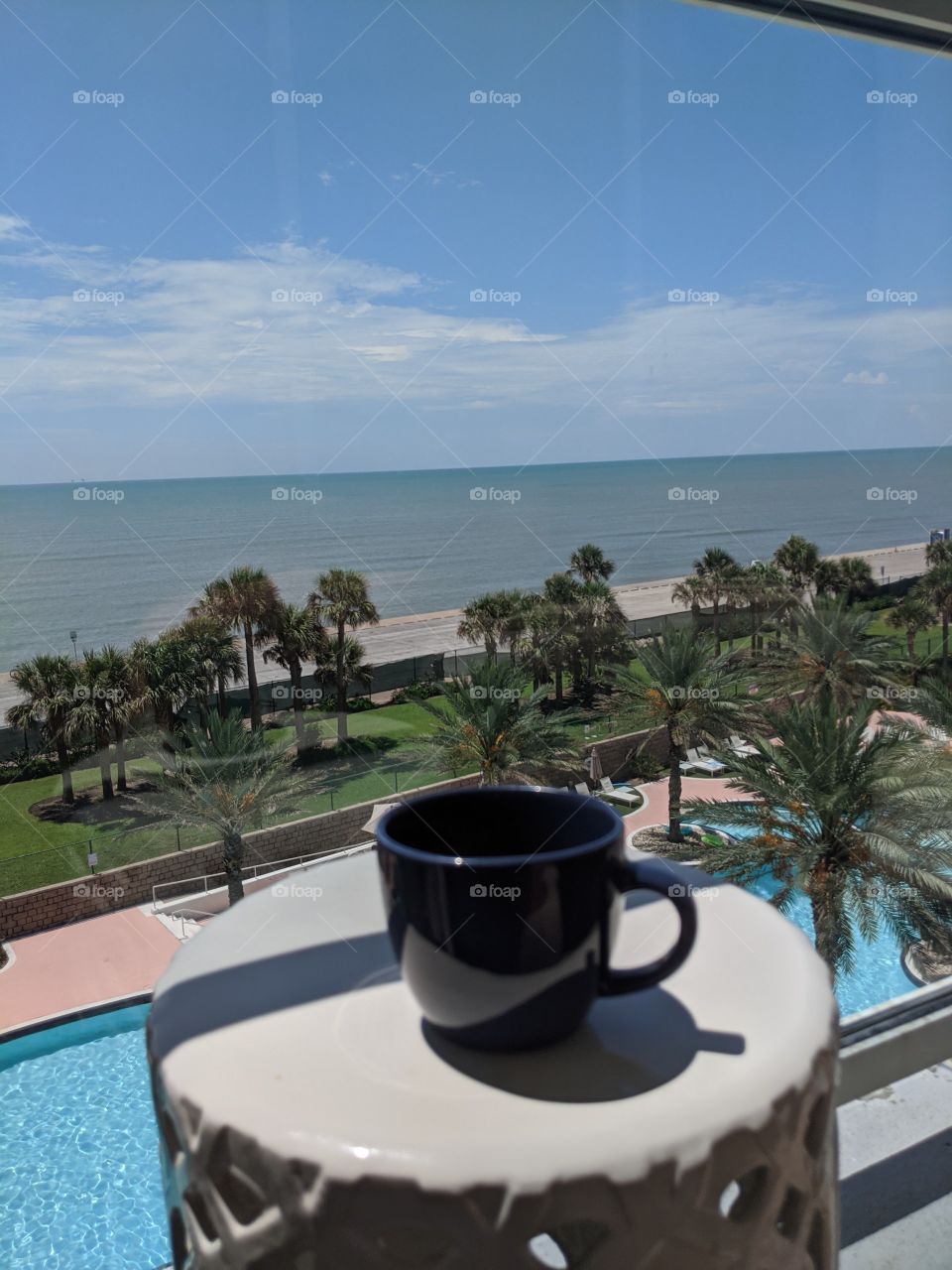 morning coffee with views