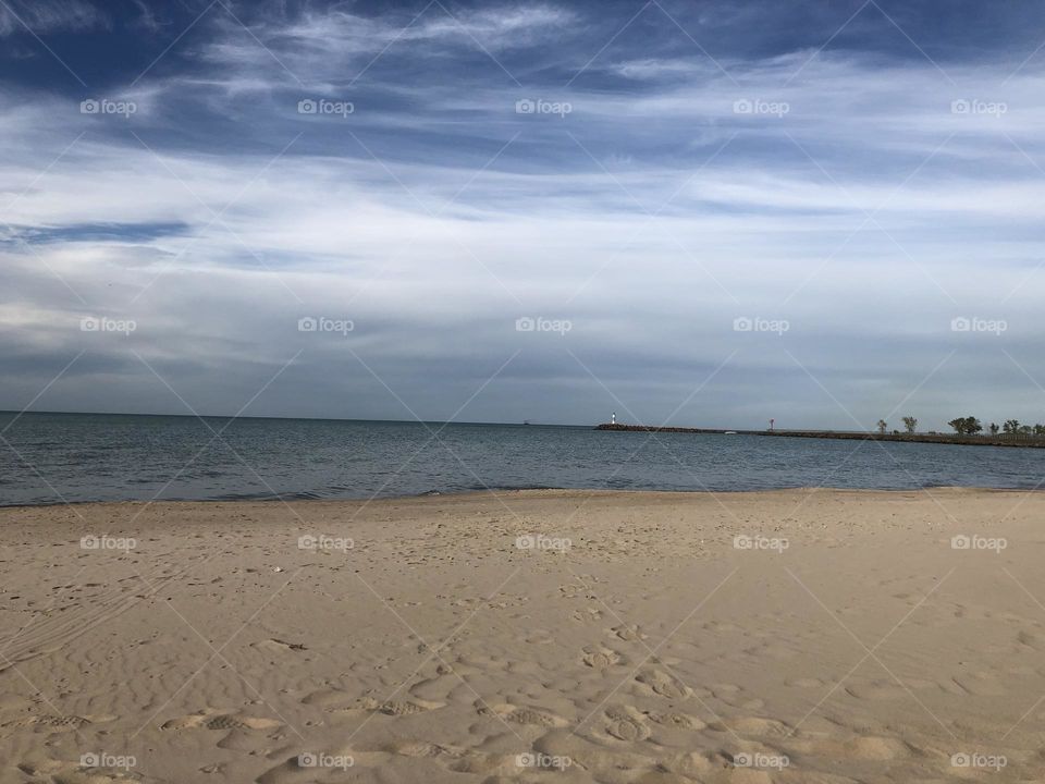 Fun day at the sun became a cloud. Warm weather. Chill water. 