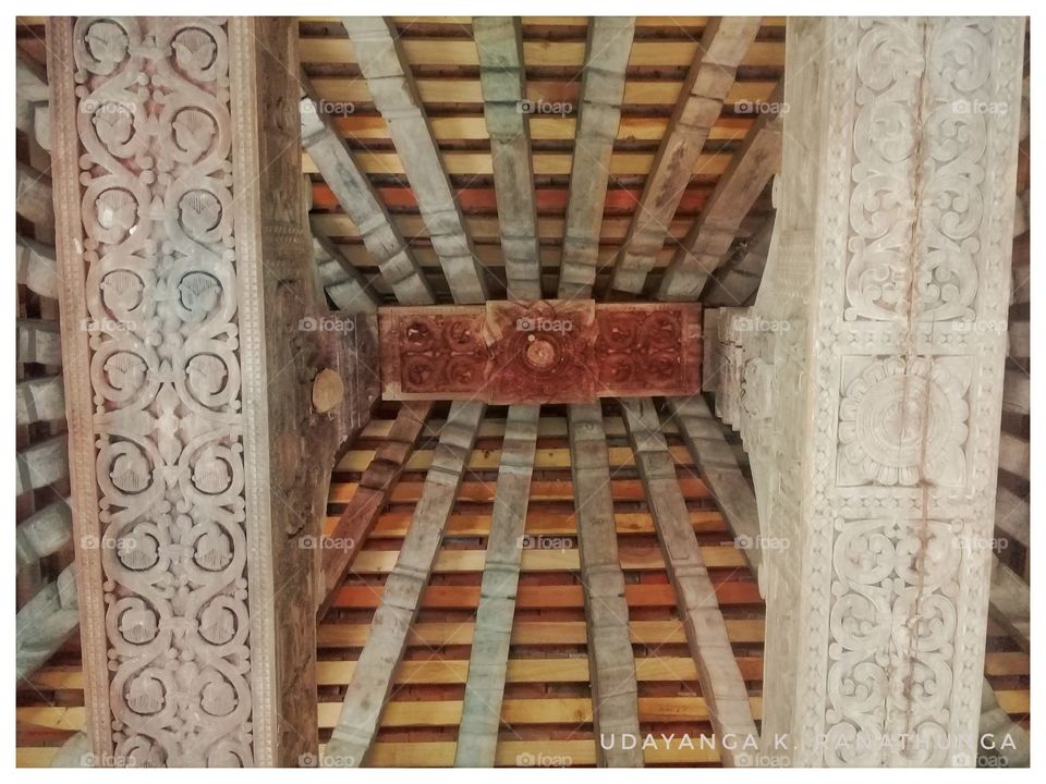 srilanka roofing art 500 years ago