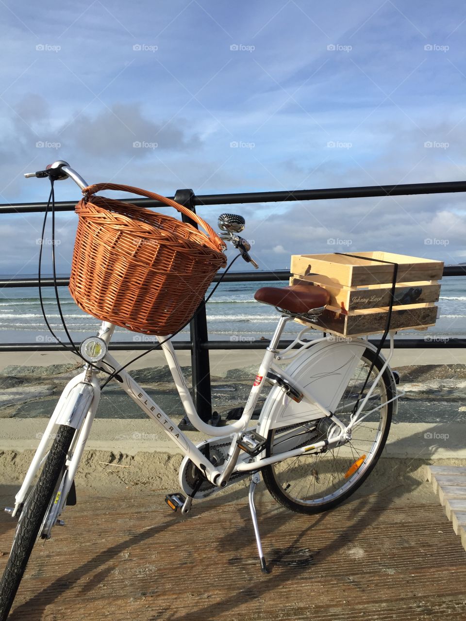 Bysykkel på strandtur